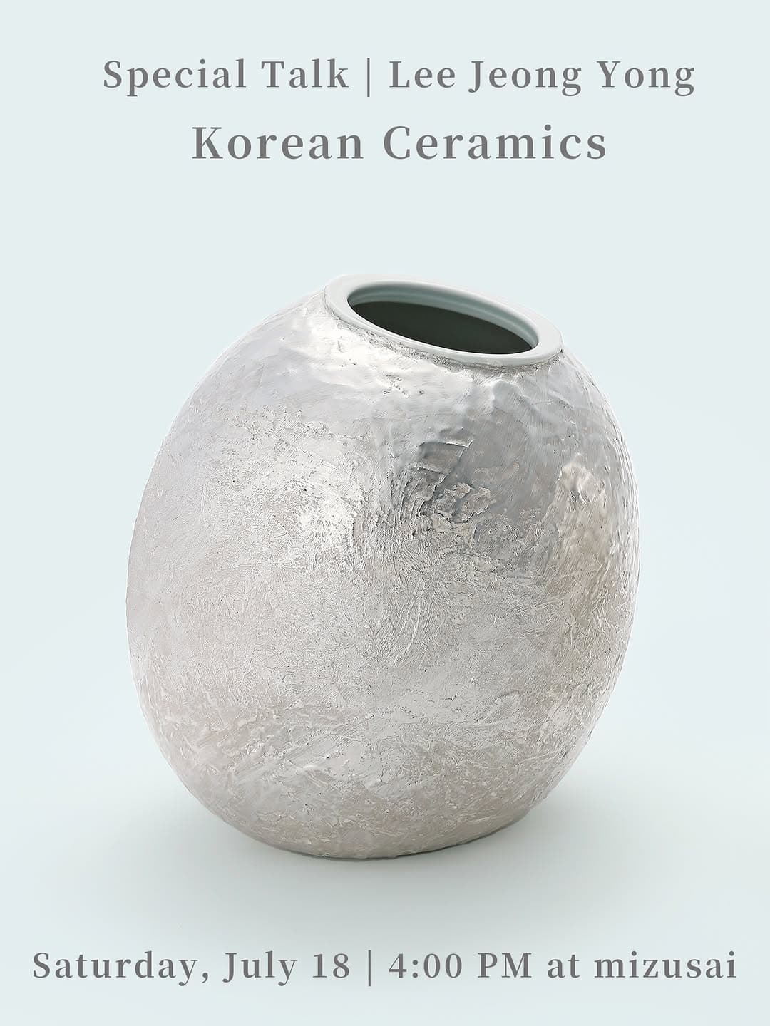 Lee Jeongyong Solo Exhibition: "Layer — The Beauty of Essence"