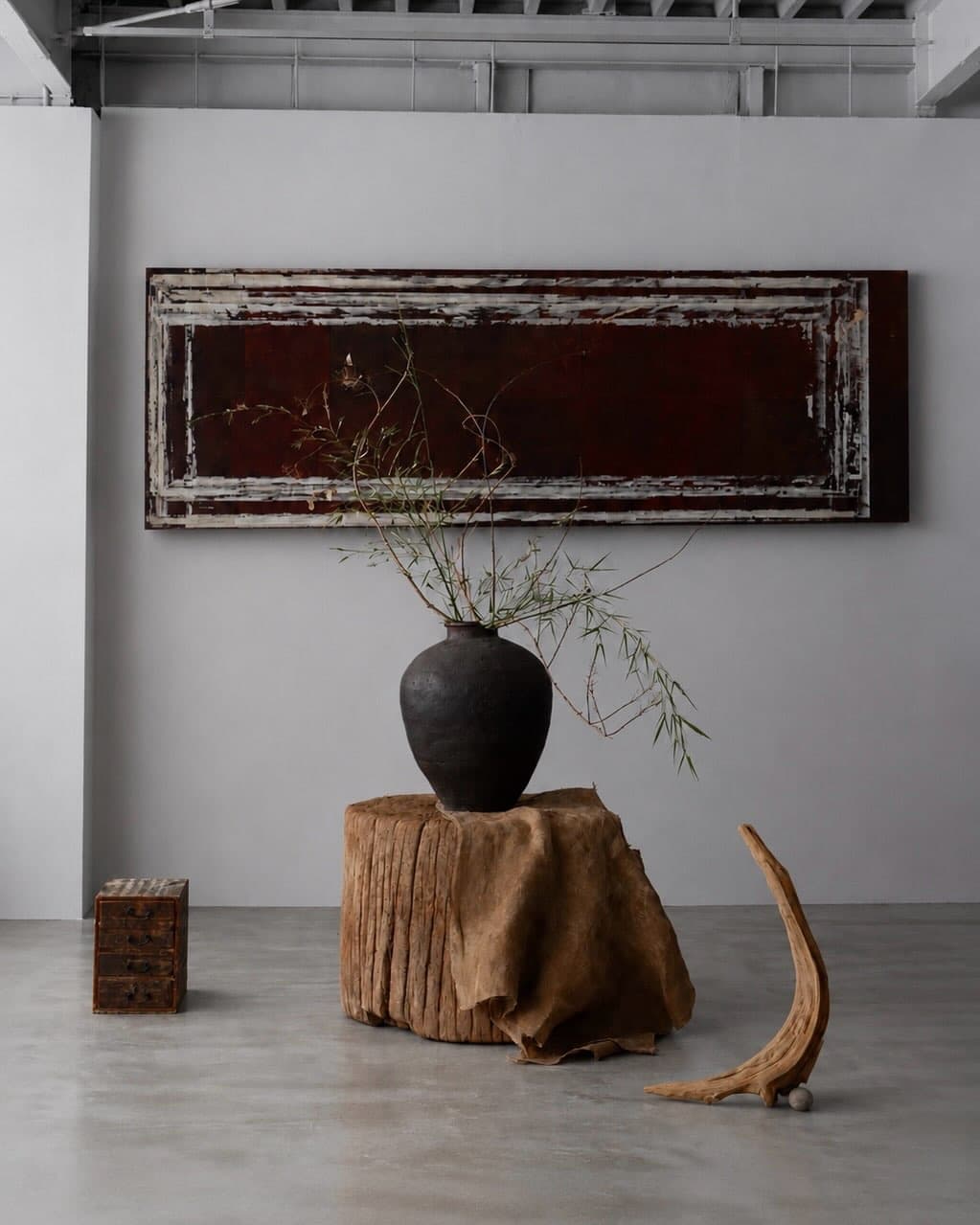 Japanese Antiques with Nagafuji