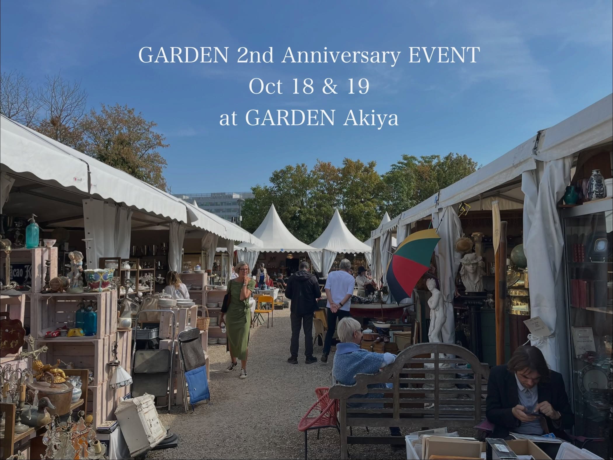 GARDEN 2nd Anniversary Event