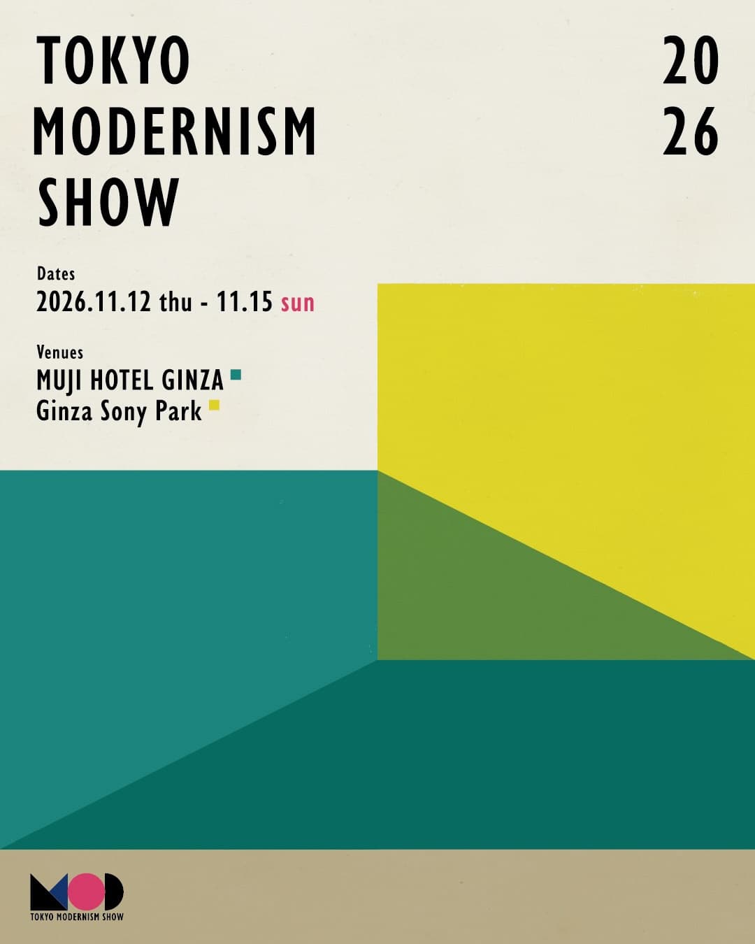 TOKYO MODERNISM SHOW 2026
